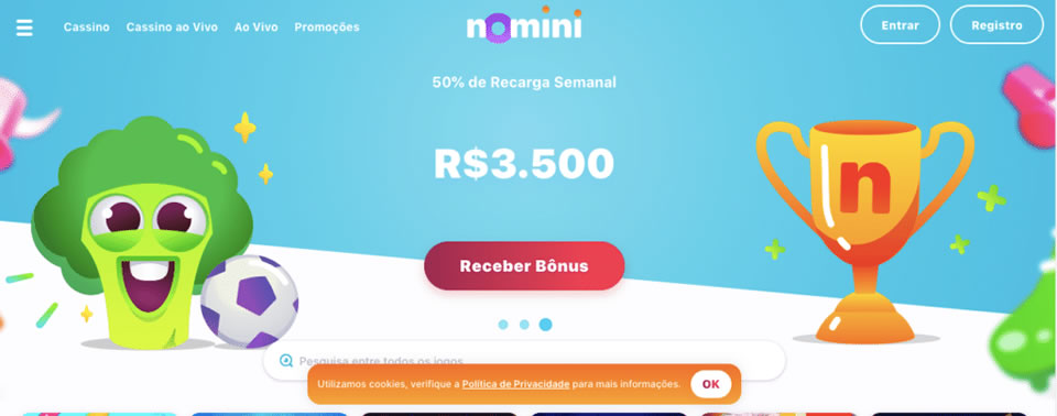 A transmissão ao vivo é desenvolvida e interativa, proporcionando aos apostadores uma riqueza de informações relevantes enquanto assistem à transmissão ao vivo.