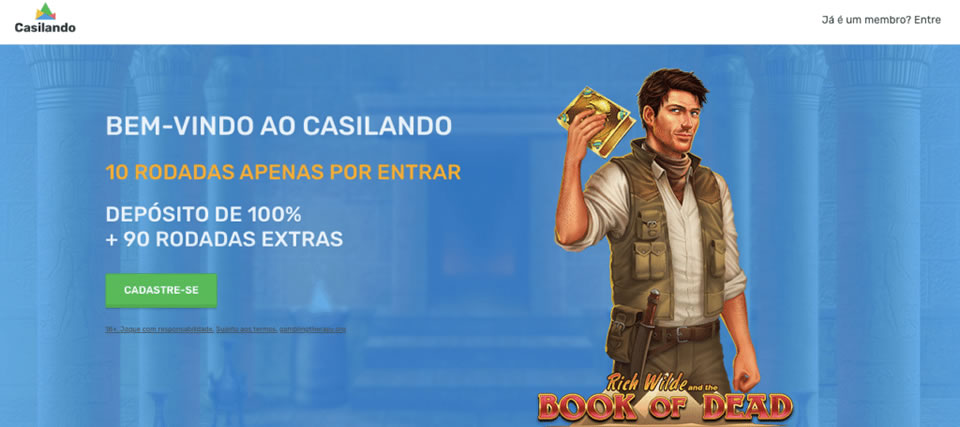 O site de jogos de azar online está no mercado há mais de 20 anos e é 100% estável.